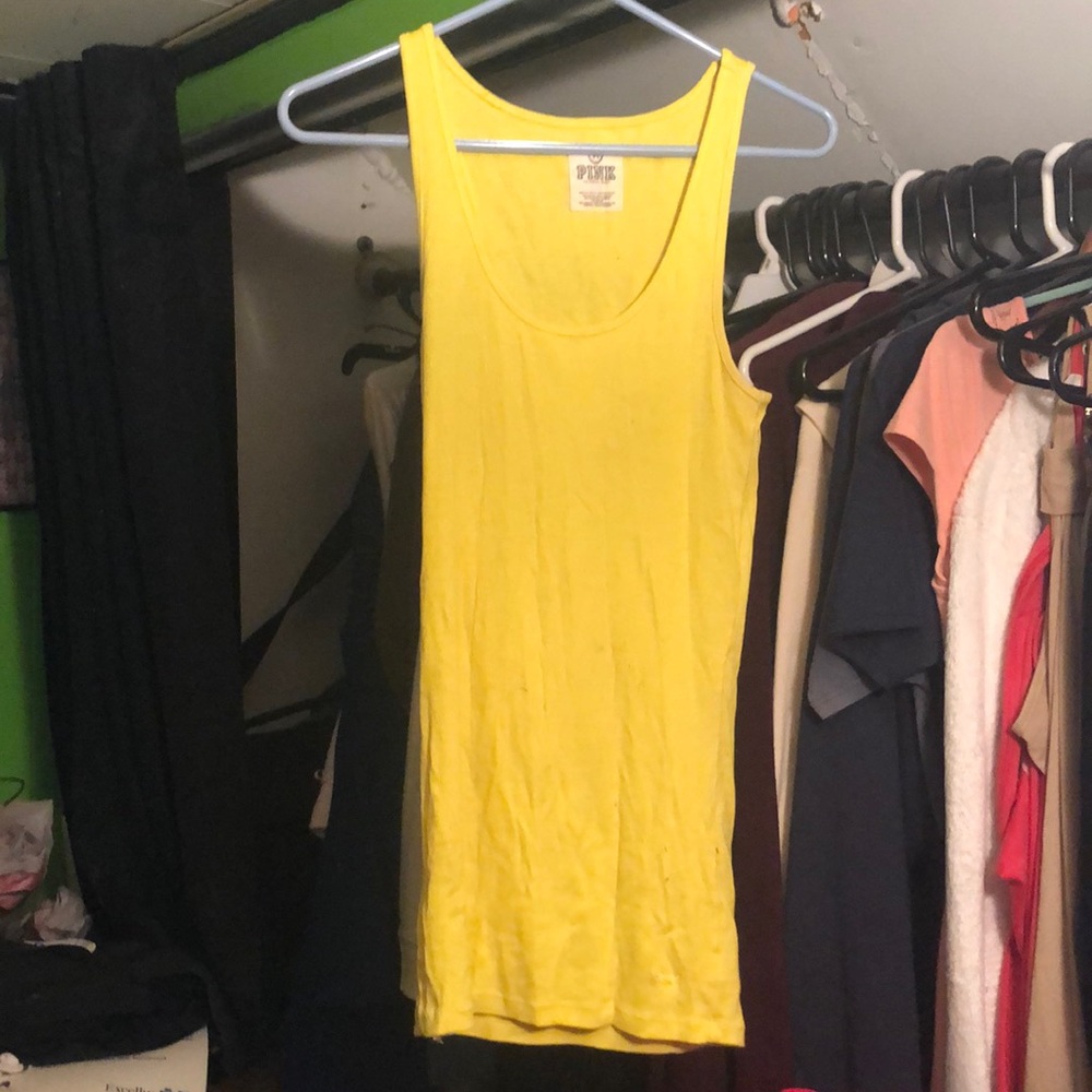 Yellow tank top